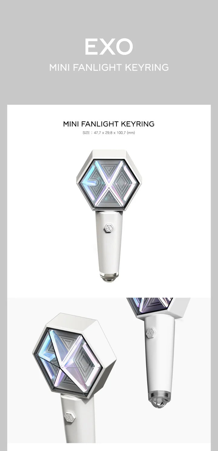 EXO - MINI FANLIGHT KEYRING