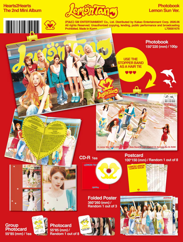 HEARTS2HEARTS - LEMON TANG 2ND MINI ALBUM