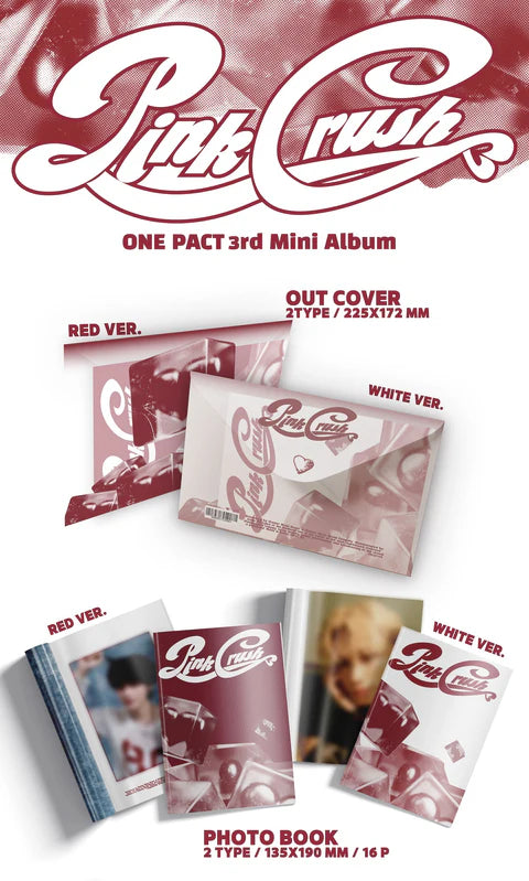 ONE PACT - PINK CRUSH 3RD SINGLE ALBUM