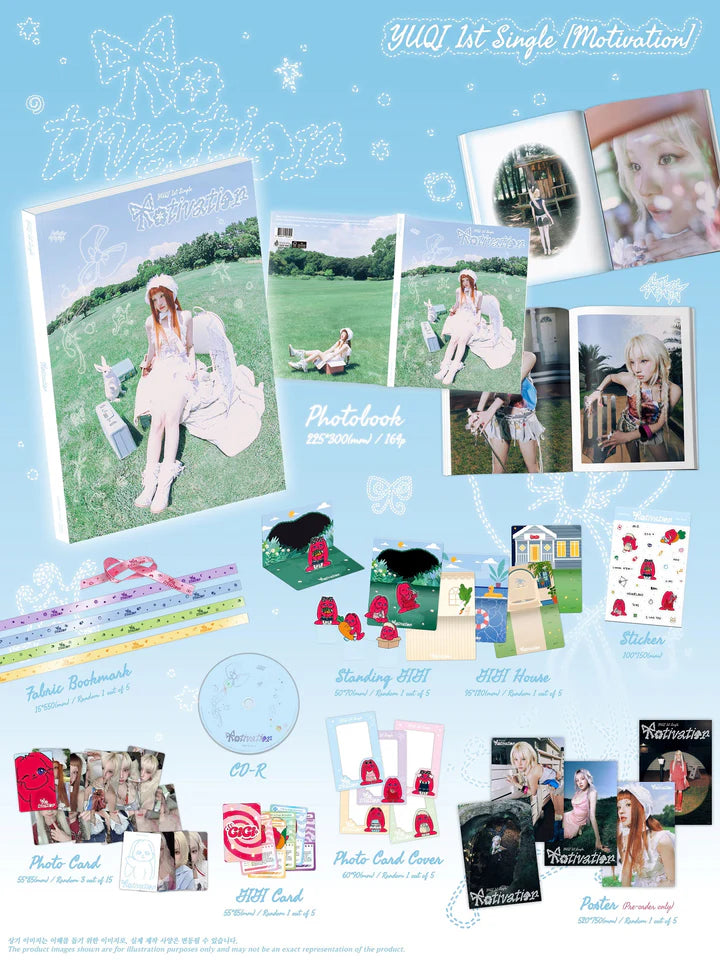 YUQI (I-DLE) - MOTIVATION 1ST SINGLE ALBUM