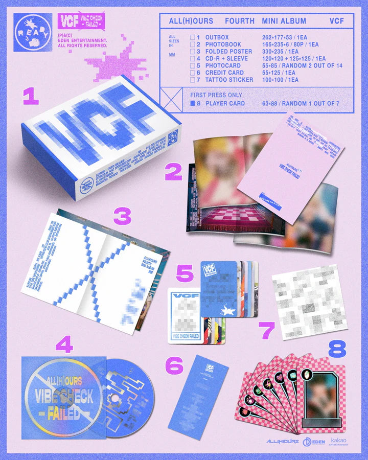 ALL(H)OURS - VCF 4TH MINI ALBUM