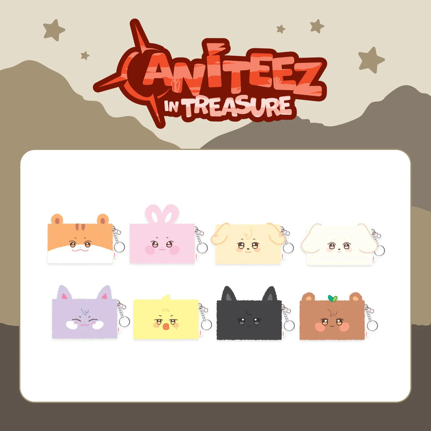 ATEEZ - ANITEEZ IN TREASURE POP-UP MD FABRIC POUCH