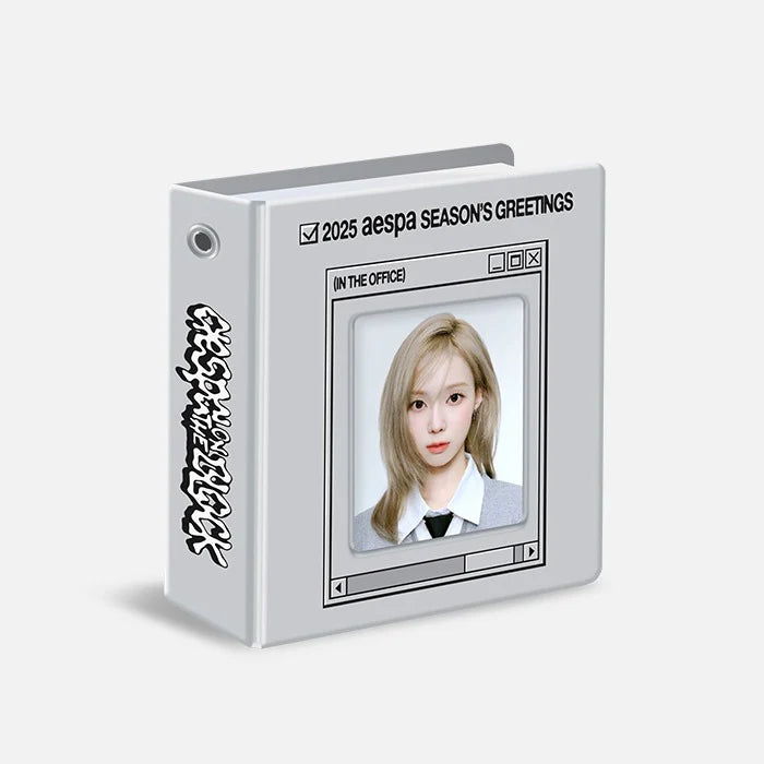 AESPA - 2025 SEASON'S GREETINGS OFFICIAL MD MINI COLLECT BOOK