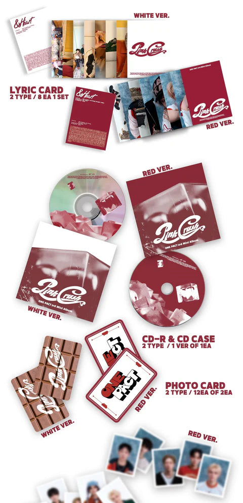 ONE PACT - PINK CRUSH 3RD SINGLE ALBUM