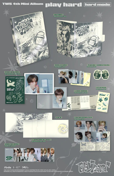 TWS - PLAY HARD 4TH MINI ALBUM