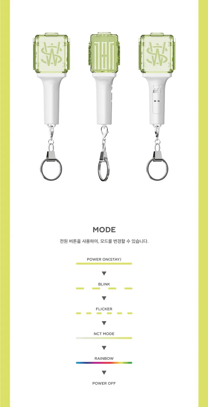 NCT WISH - MINI FANLIGHT KEYRING VER.2.0