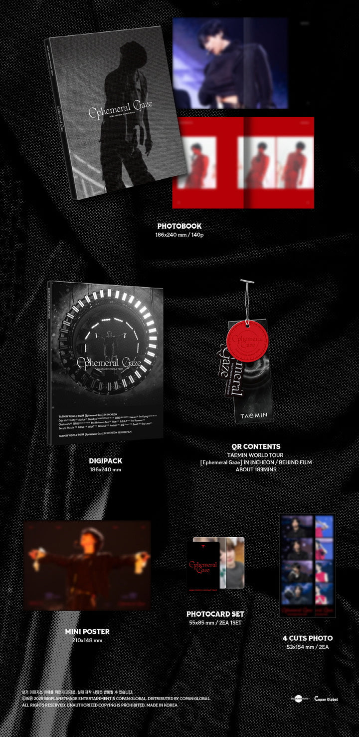 TAEMIN (SHINEE) - EPHEMERAL GAZE WORLD TOUR IN INCHEON QR