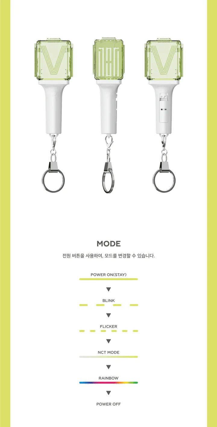 WAYV - MINI FANLIGHT KEYRING VER.2.0