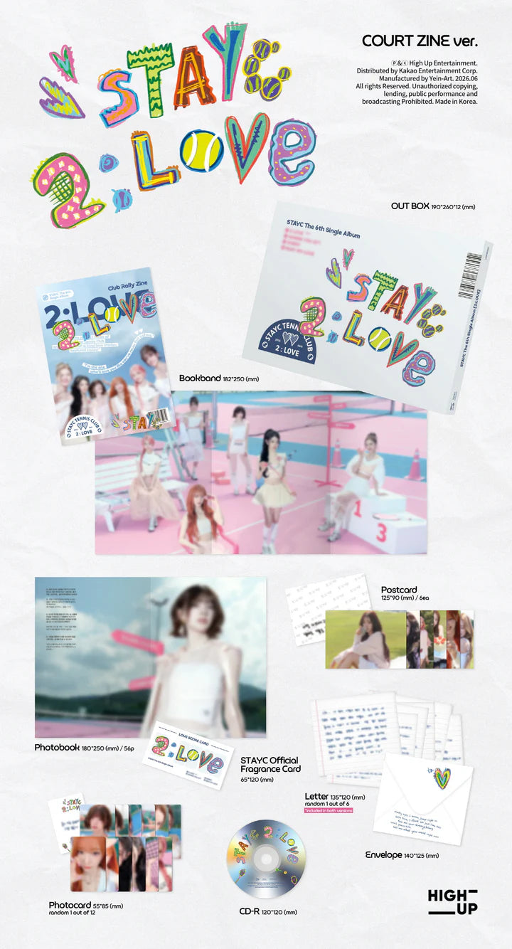 (PRE-ORDER) STAYC - 2:LOVE 6TH SINGLE ALBUM