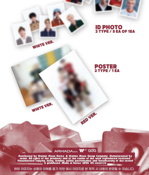 ONE PACT - PINK CRUSH 3RD SINGLE ALBUM