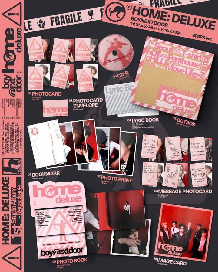 (PRE-ORDER) BOYNEXTDOOR - HOME: DELUXE REPACK 1ST STUDIO ALBUM
