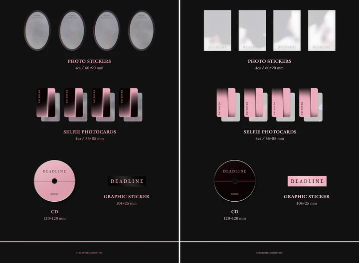 (PRE-ORDER) BLACKPINK - DEADLINE 3RD MINI ALBUM