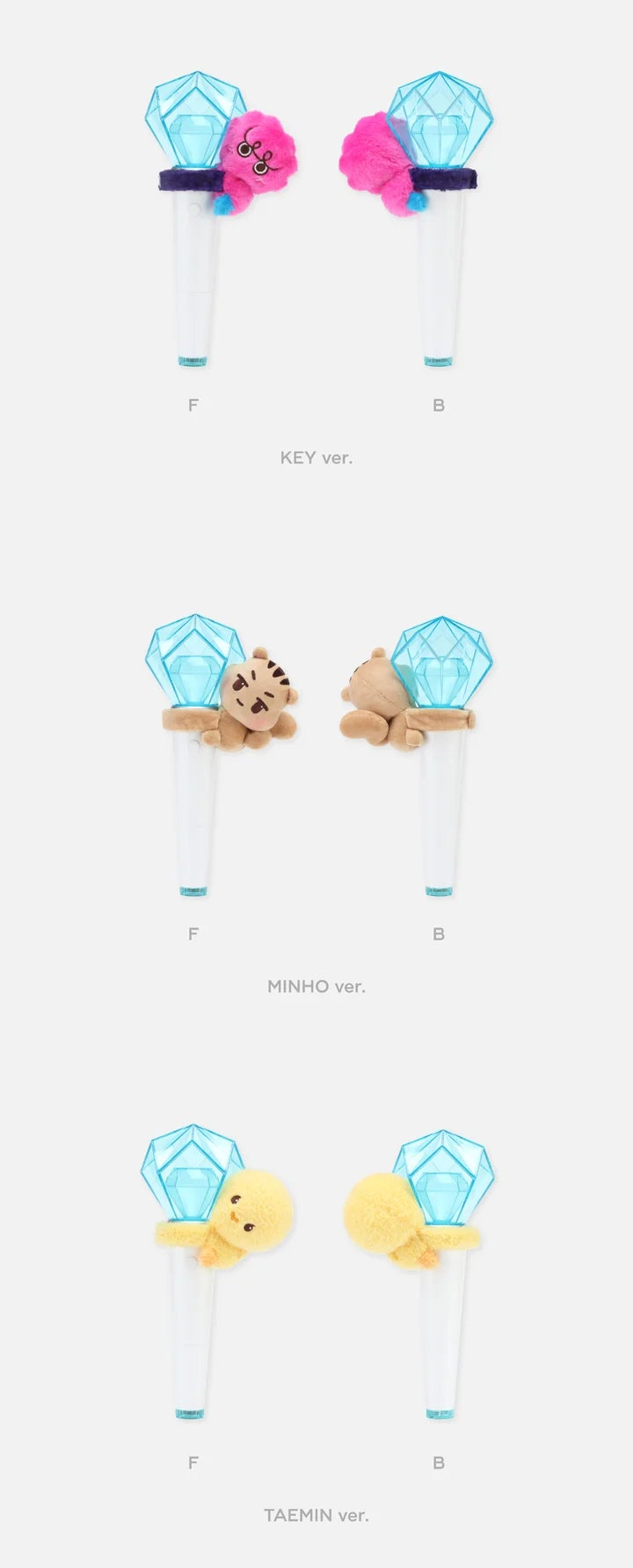 SHINEE - E.S.S.A.Y WORLD VII OFFICIAL MD FANLIGHT DECO DOLL