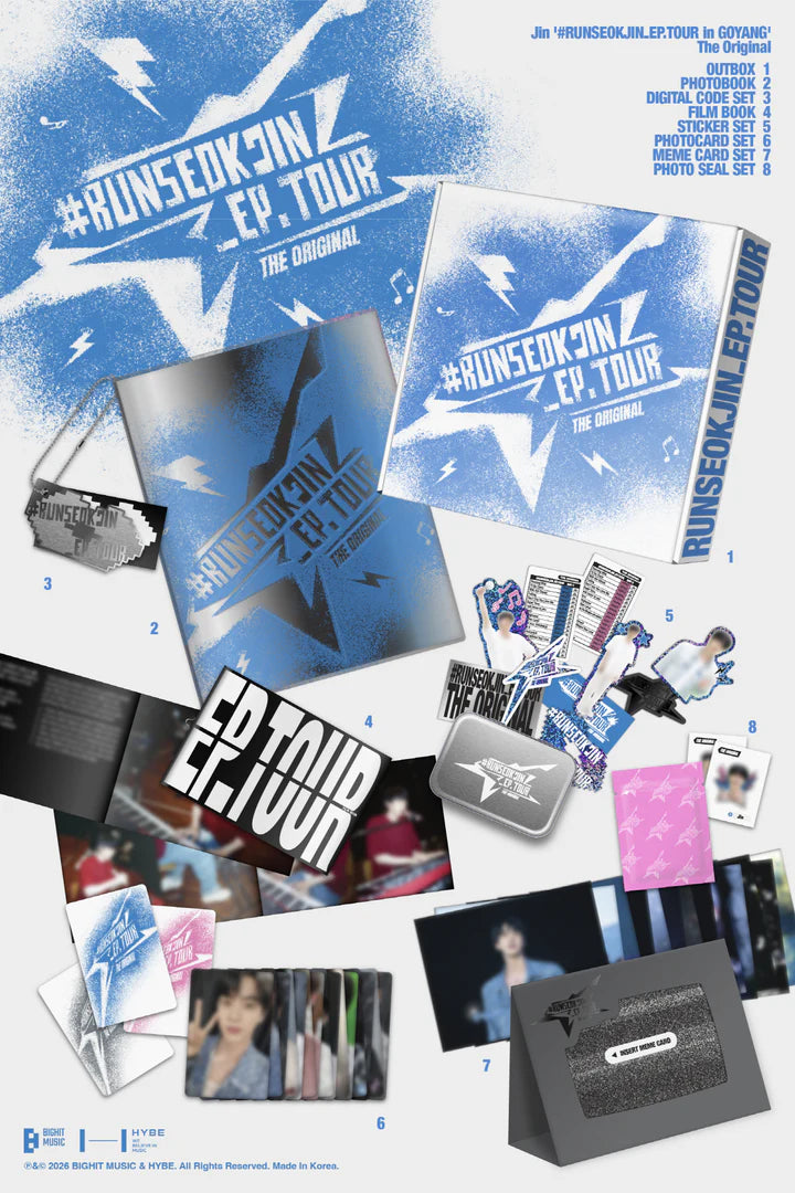 (PRE-ORDER) JIN #RUNSEOKJIN EP.TOUR IN GOYANG THE ORIGINAL