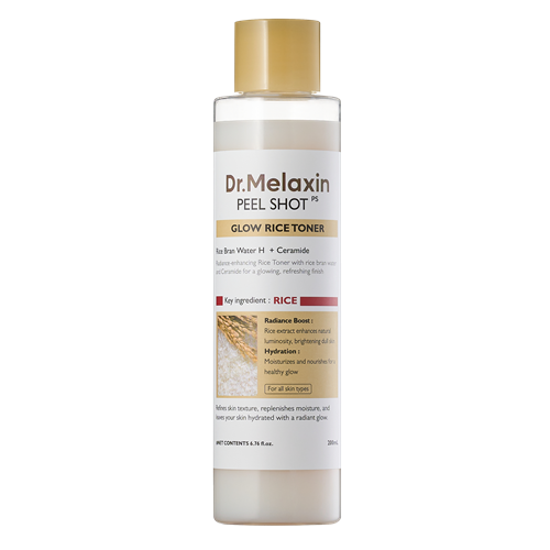 DR.MELAXIN - PEEL SHOT EXFOLIATING WHITE RICE AMPOULE 80ML