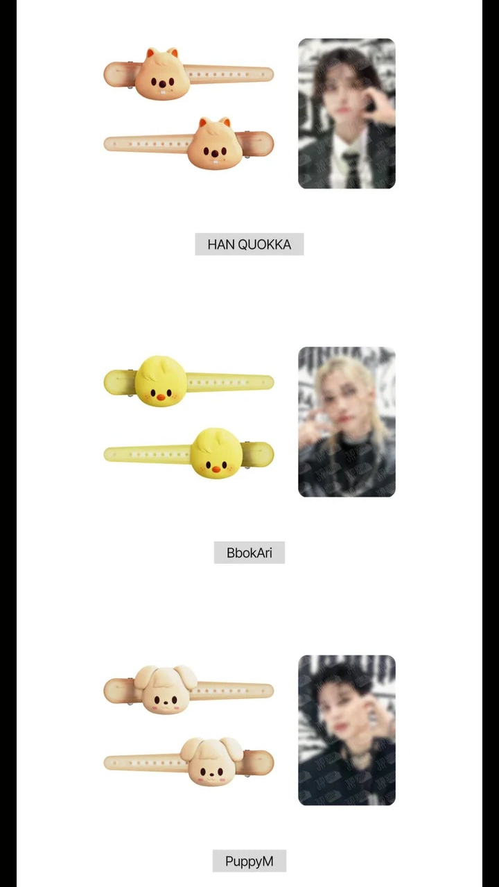STRAY KIDS - dominATE SEOUL OFFICIAL MD SKZOO HAIR CLIP