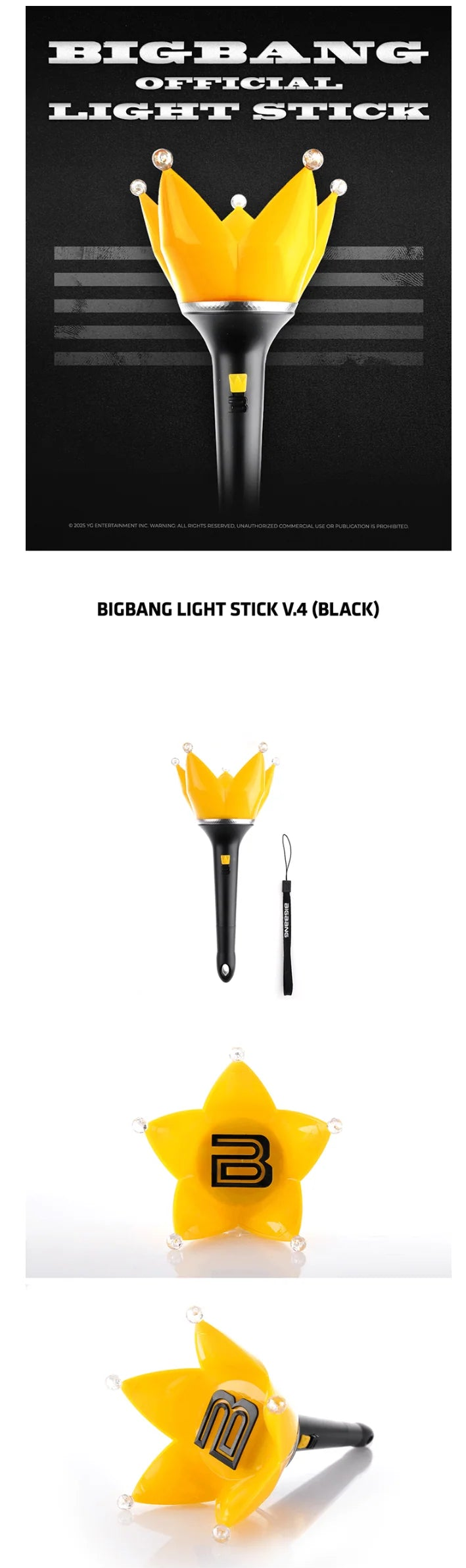 BIGBANG - OFFICIAL LIGHT STICK V.4
