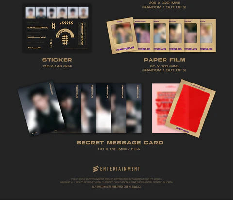 E'LAST - VERSUS 5TH MINI ALBUM