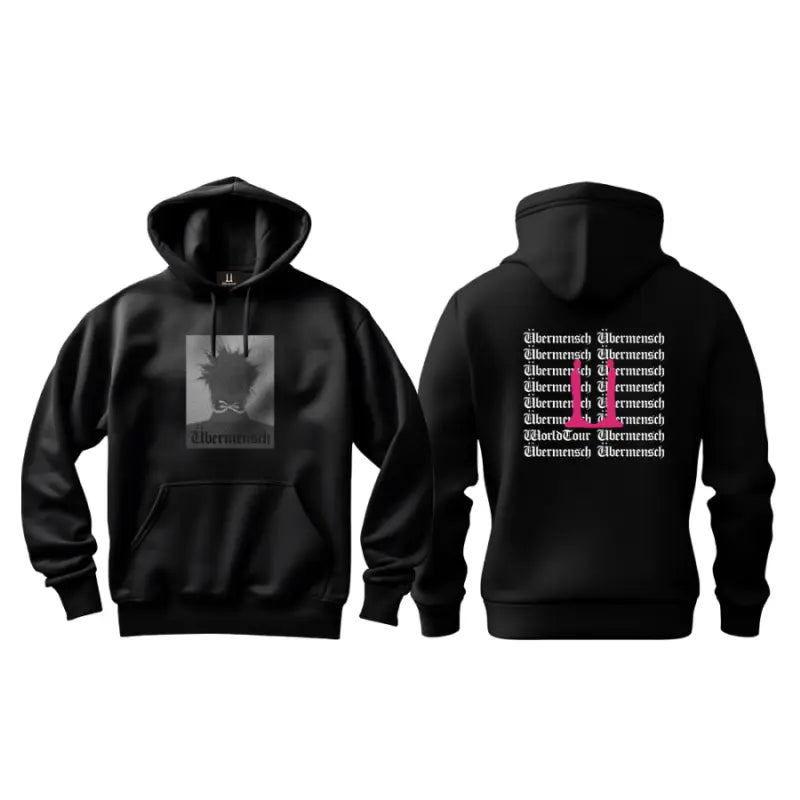 (PRE-ORDER) G-DRAGON - ÜBERMENSCH2025 WORLD TOUR ENCORE MD HOODIE (BLACK)