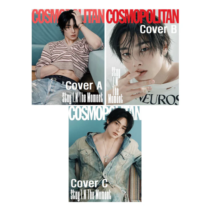 (PRE-ORDER) COSMOPOLITAN MAGAZINE KOREA 2025.12 STRAY KIDS (I.N)