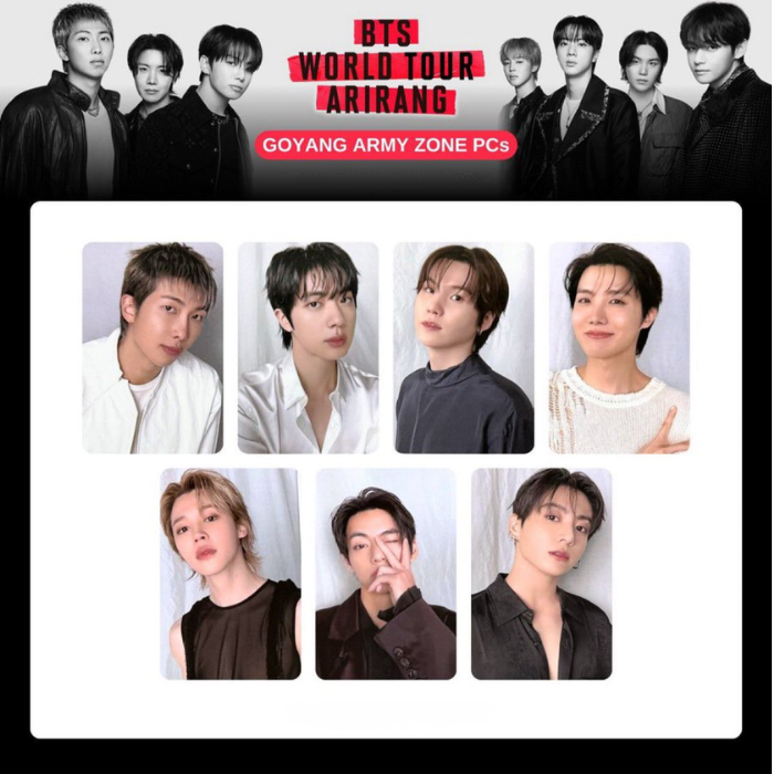 BTS - ARIRANG TOUR IN GOYANG POB