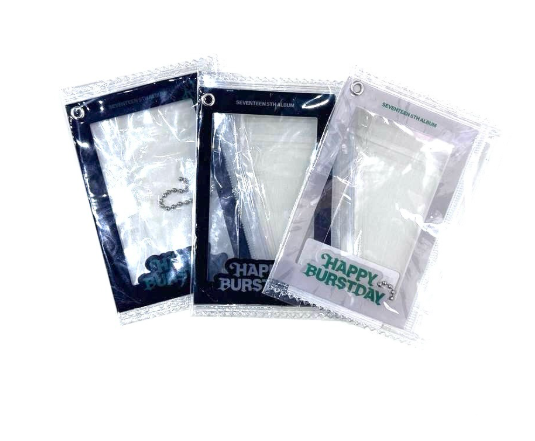 SEVENTEEN - HAPPY BURSTDAY PHOTOCARD HOLDER PVC RANDOM