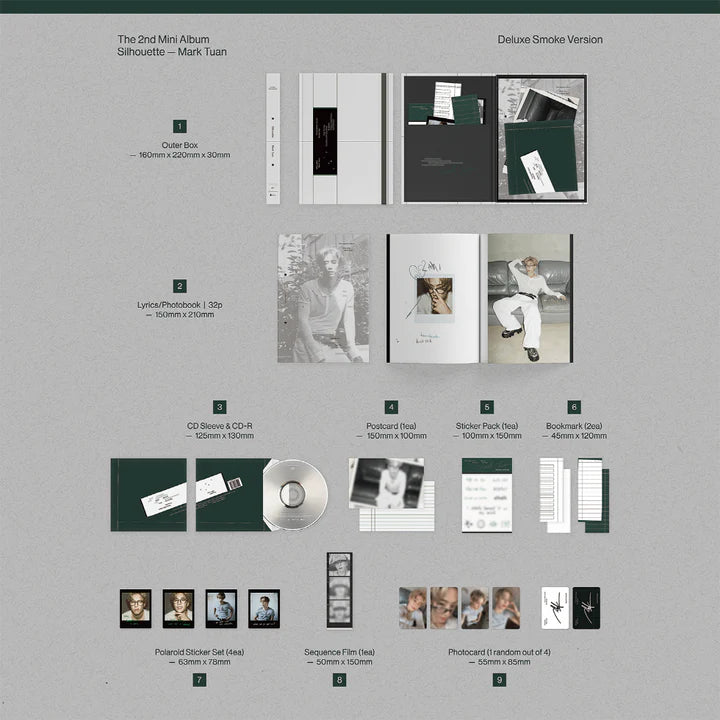 MARK TUAN (GOT7) - SILHOUETTE 2ND MINI ALBUM