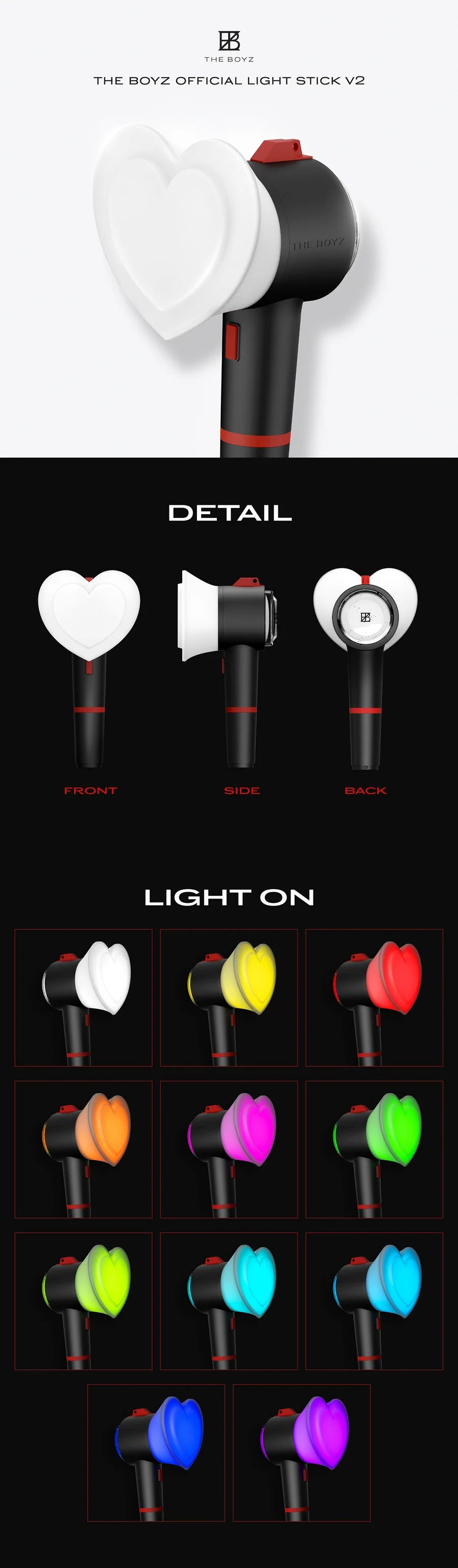 THE BOYZ - OFFICIAL LIGHT STICK V2