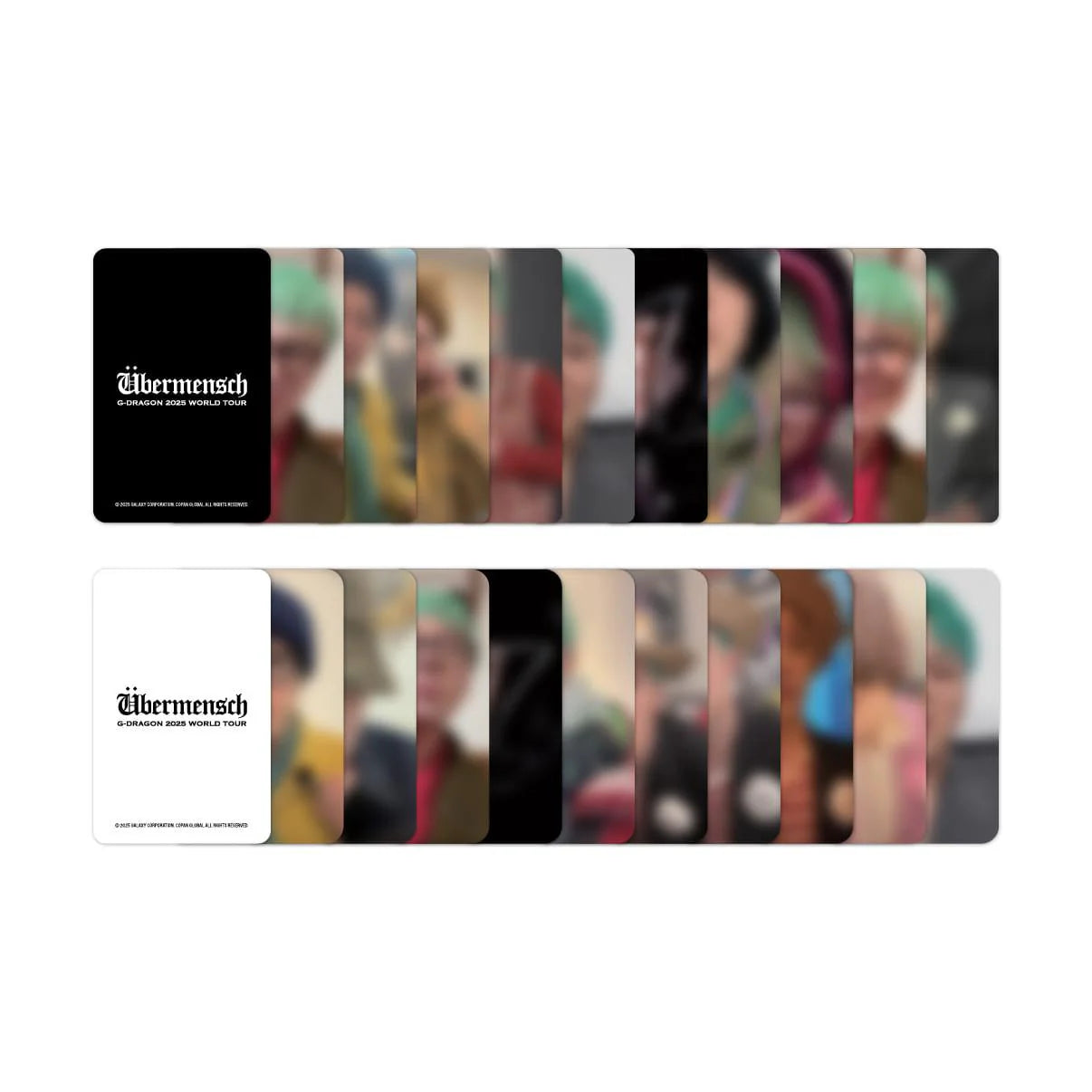G-DRAGON - 2025 WORLD TOUR IN KOREA OFFICIAL MD PHOTOCARD PACK