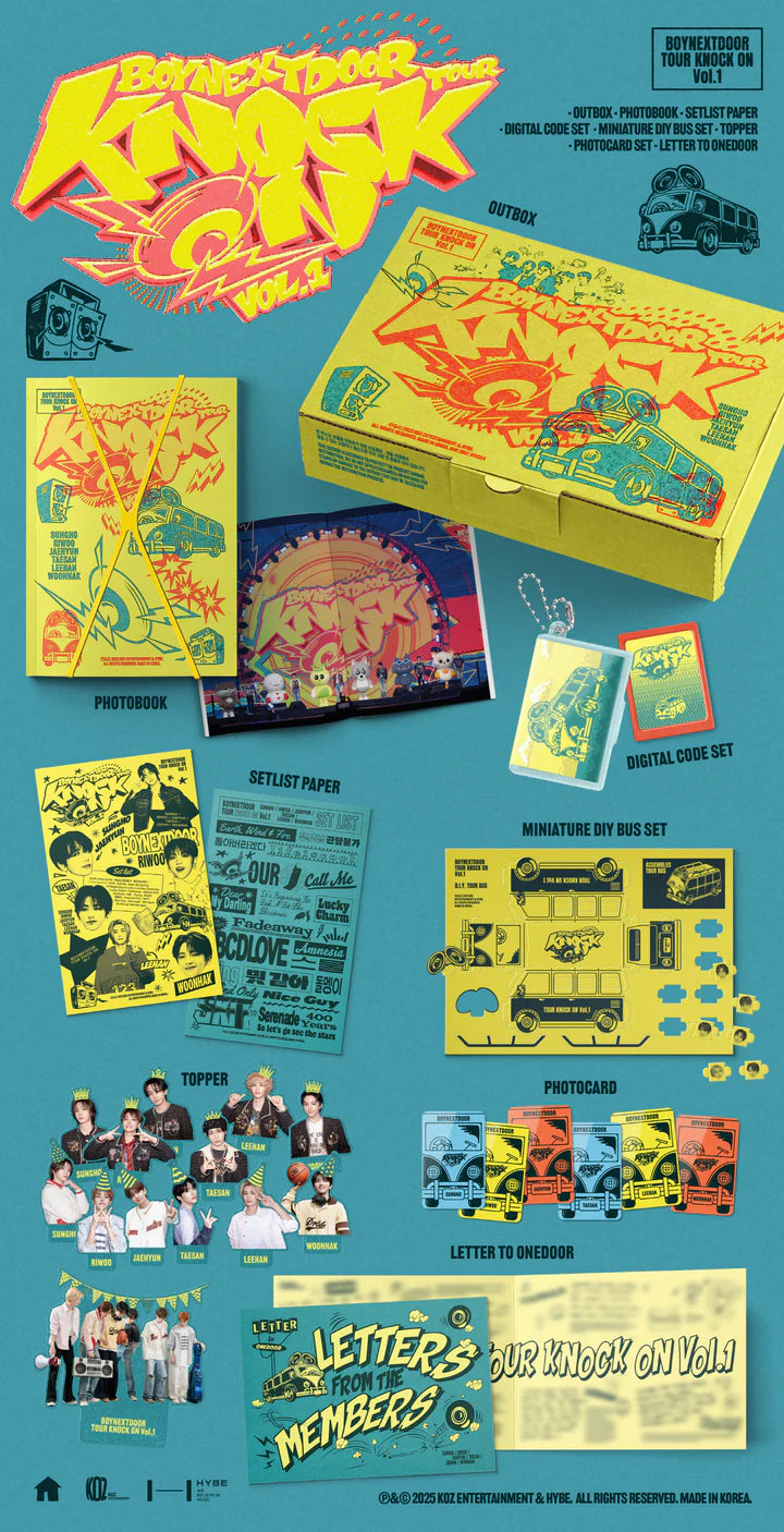 BOYNEXTDOOR - TOUR KNOCK ON VOL.1