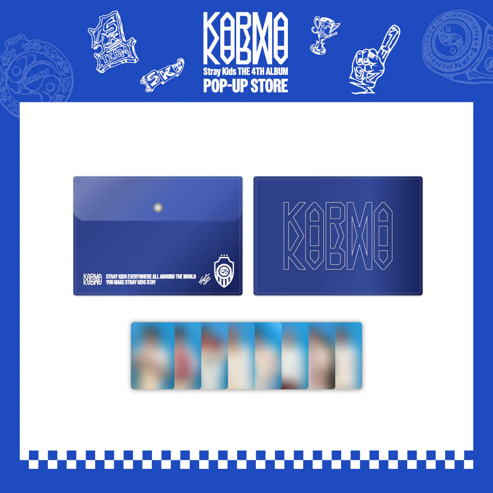STRAY KIDS - KARMA POP-UP STORE MD PVC POUCH