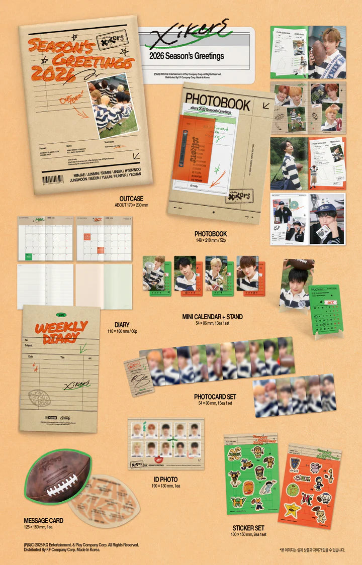 XIKERS - 2026 SEASON'S GREETINGS