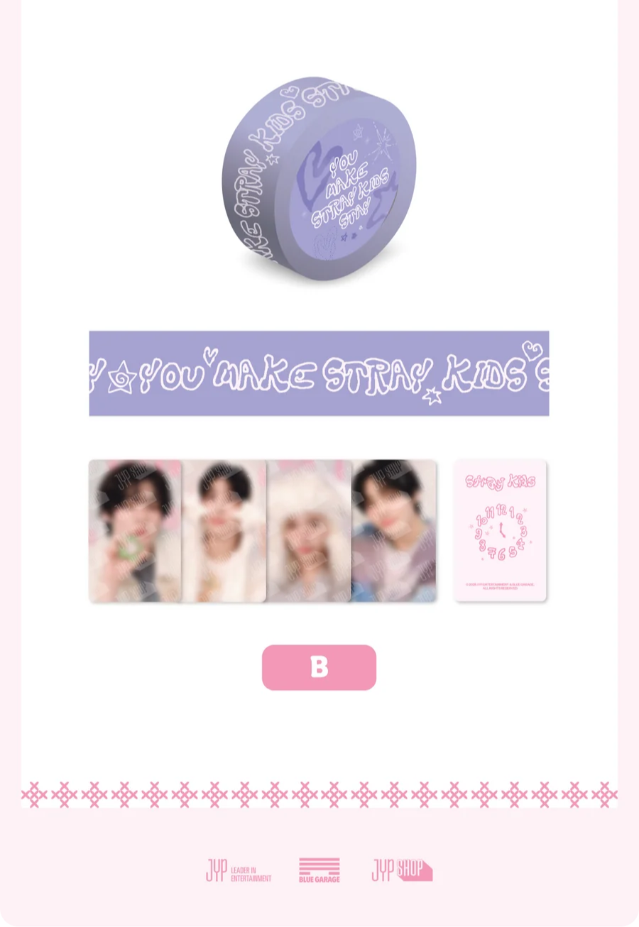 STRAY KIDS - SKZ 5'CLOCK OFFICIAL MD BOX TAPE SET