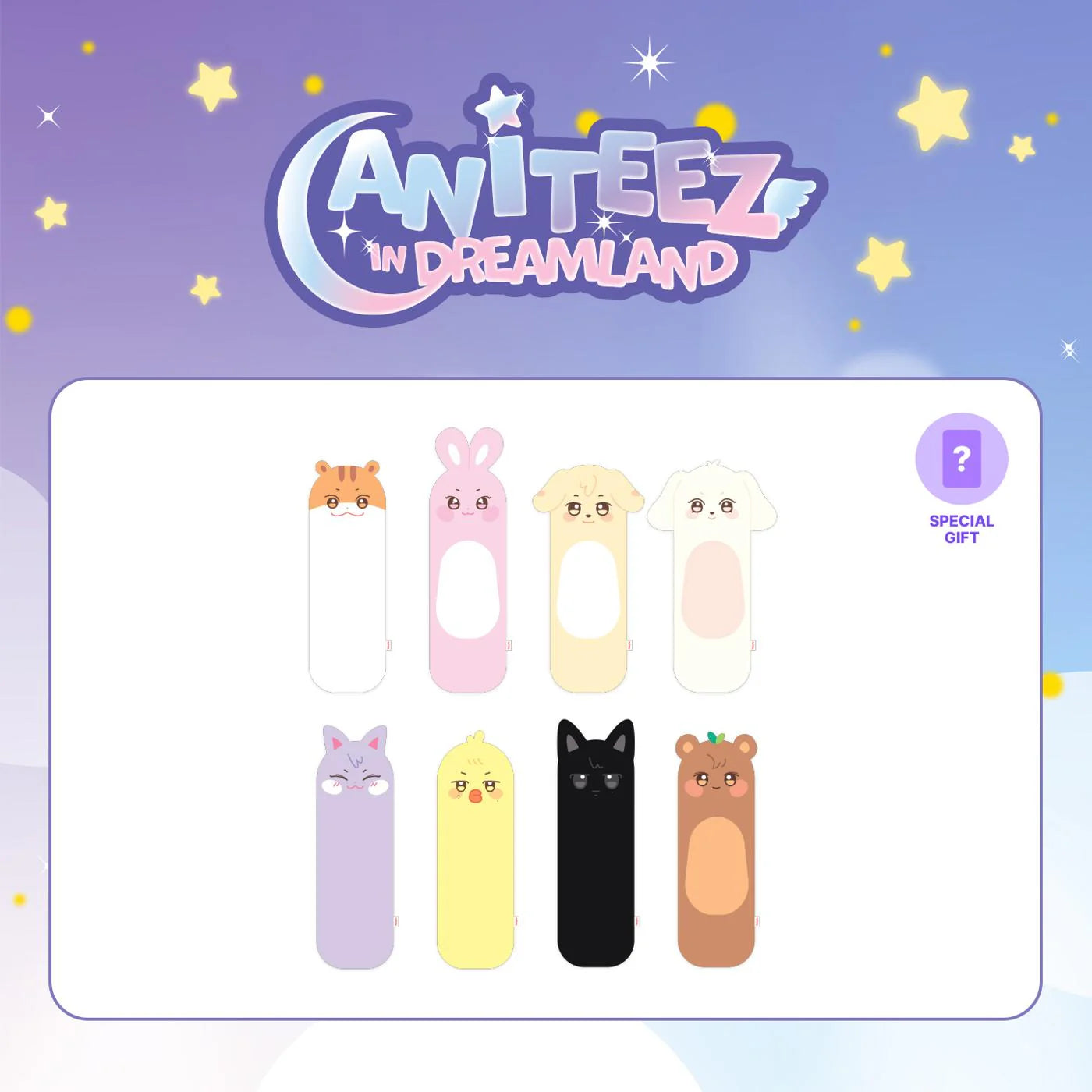 ATEEZ - ANITEEZ IN DREAMLAND OFFICIAL MD MINI BODY PILLOW