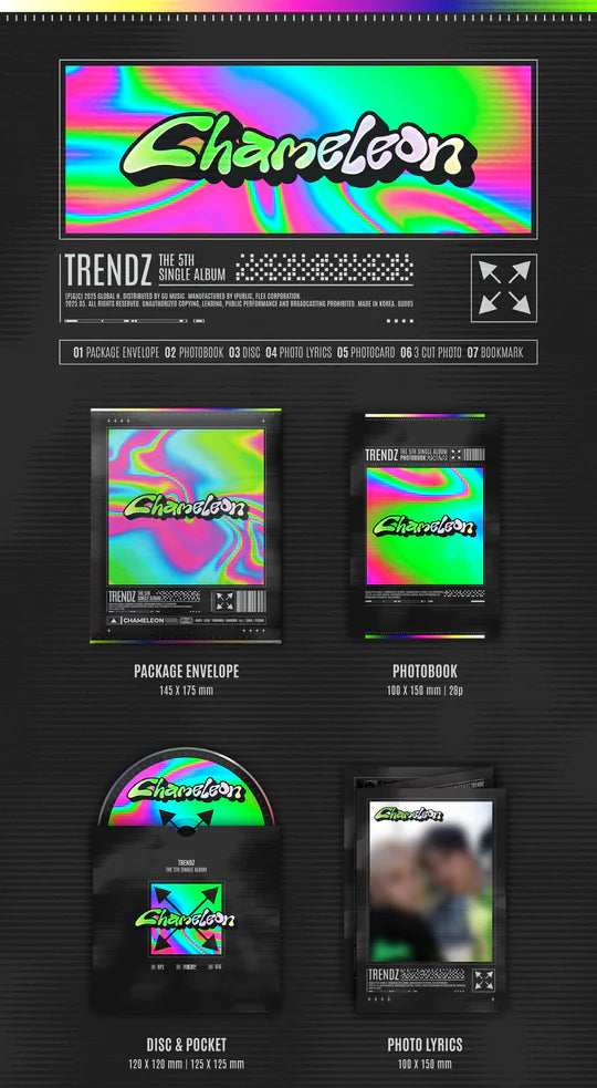 TRENDZ - CHAMALEON 5TH SINGLE ALBUM