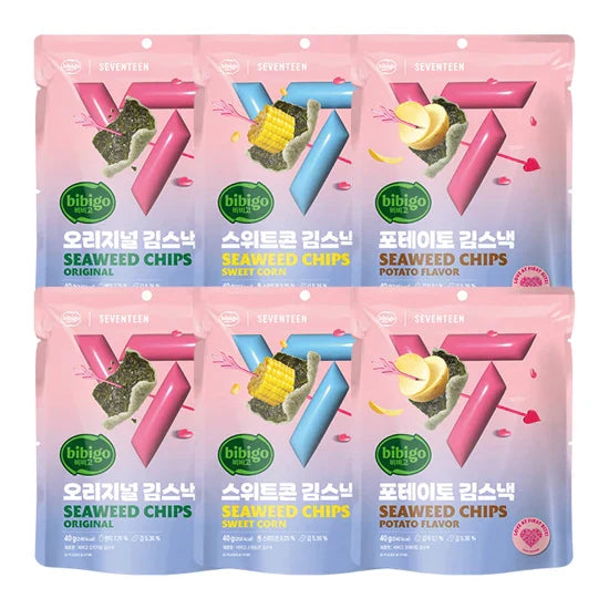 SEVENTEEN - BIBIGO X SEVENTEEN SEAWEED CHIPS