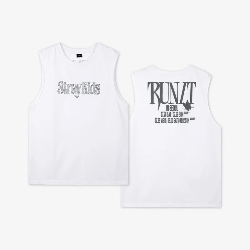 (PRE-ORDER) STRAY KIDS - 2026 RUN IT WORLD TOUR MD SLEEVELESS TOP