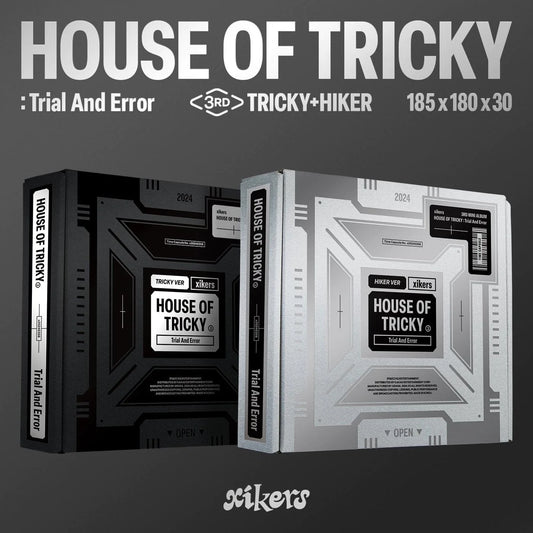 XIKERS - HOUSE OF TRICKY : TRIAL AND ERROR 3RD MINI ALBUM