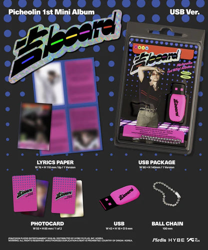 (PRE-ORDER) PICHEOLIN (SEVENTEEN) - 吉BOARD 1ST MINI ALBUM [USB VER.]