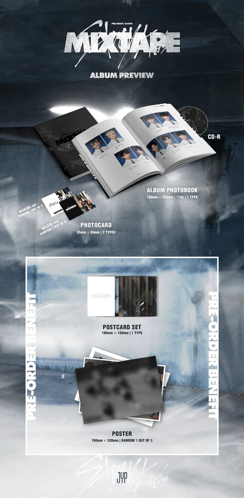 STRAY KIDS - MIXTAPE DEBUT ALBUM