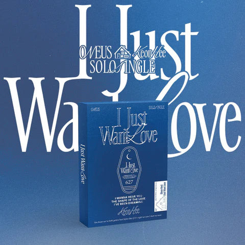 KEONHEE (ONEUS) - I JUST WANT LOVE SOLO SINGLE ALBUM [POCAALBUM VER.]