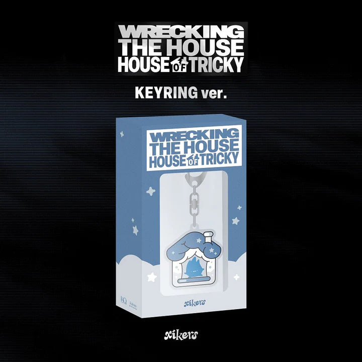 XIKERS - HOUSE OF TRICKY: WRECKING THE HOUSE 6TH MINI ALBUM [POCAALBUM KEYRING VER.]