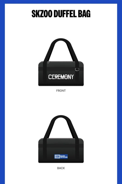 STRAY KIDS - KARMA POP-UP STORE MD SKZOO DUFFEL BAG