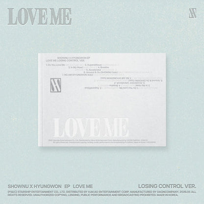 SHOWNY X HYUNGOWN (MONSTA X) - LOVE ME EP ALBUM [LOSING CRONTROL VER.]