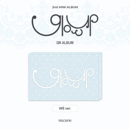 RESCENE - GLOW UP 2ND MINI ALBUM [QR WE VER.]