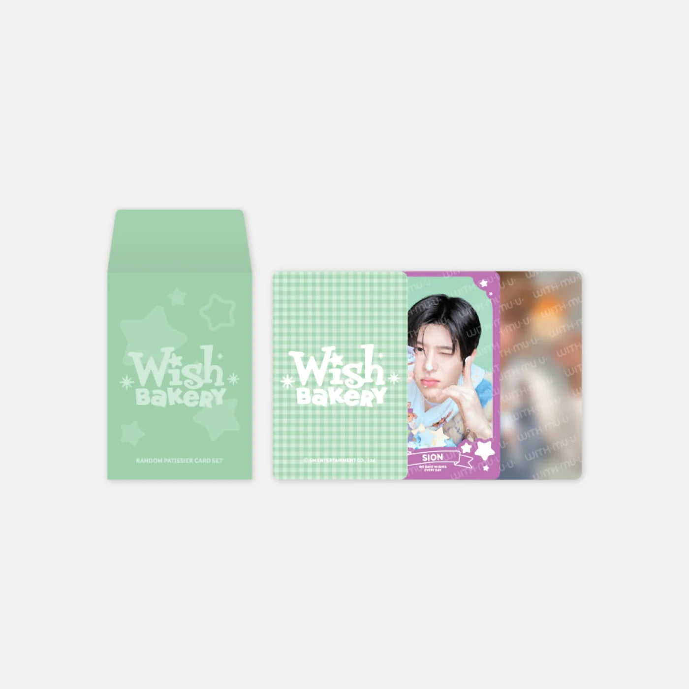 NCT WISH - WISH BAKERY 2026 POP UP MD OFICIAL JUEGO DE TARJETAS ALEATORIAS PATISSIER