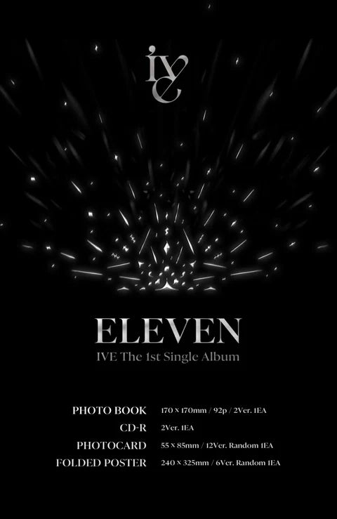 IVE - ELEVEN 1ST SINGLE ALBUM