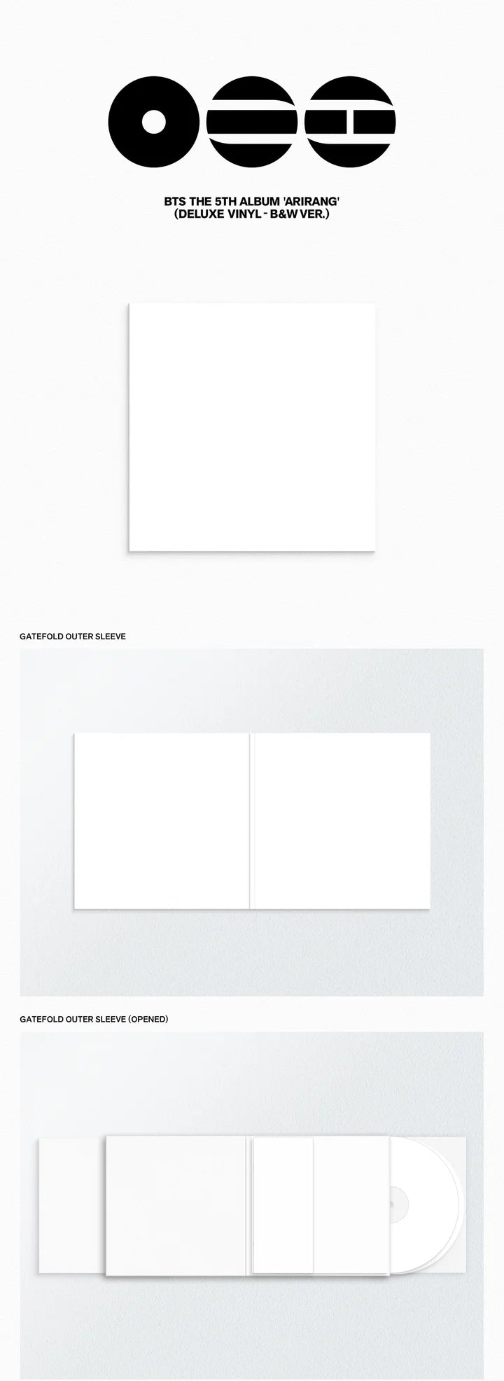 (PRE-ORDER) BTS - ARIRANG 5TH ALBUM [DELUXE VINYL VER.]