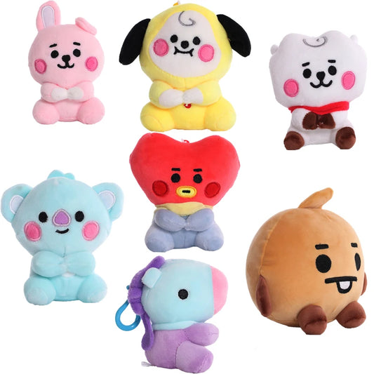 BT21 FANMADE CHARACTER PLUSH DOLL [KEYCHAIN]