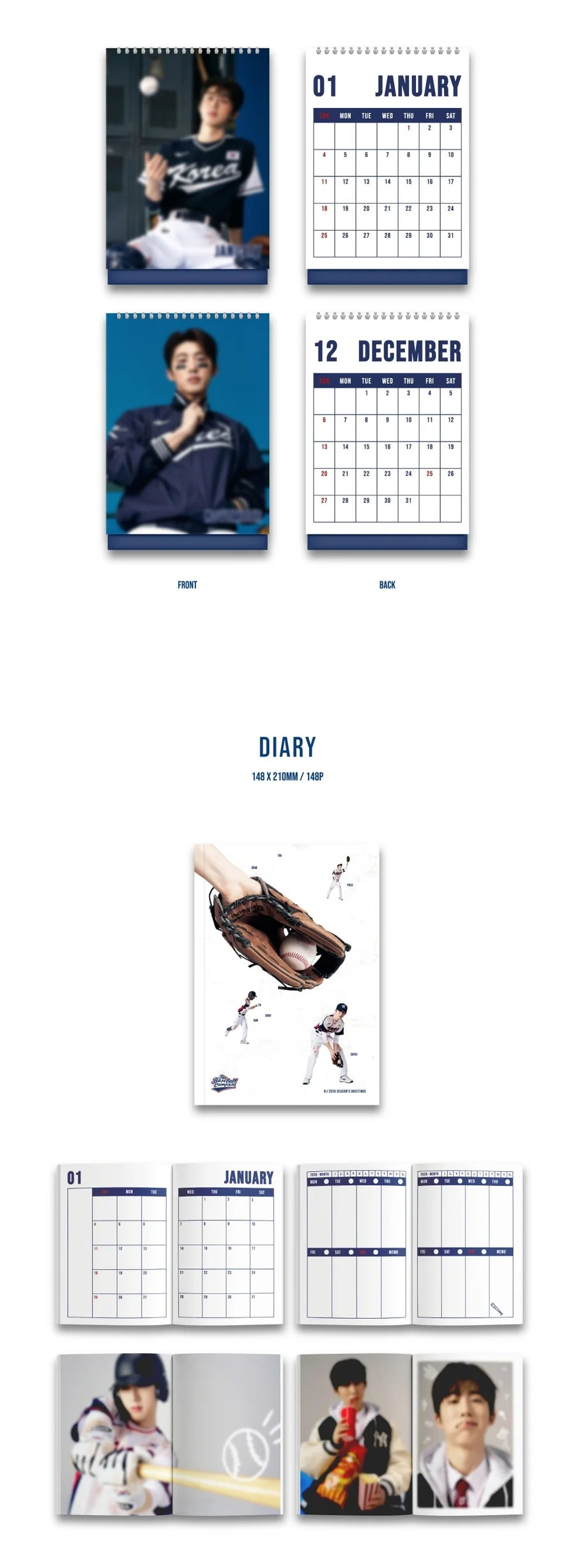 B.I - 2026 SEASON'S GREETINGS [THE BASEBALL CAMP]